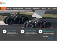 Tablet Screenshot of cassoa.org